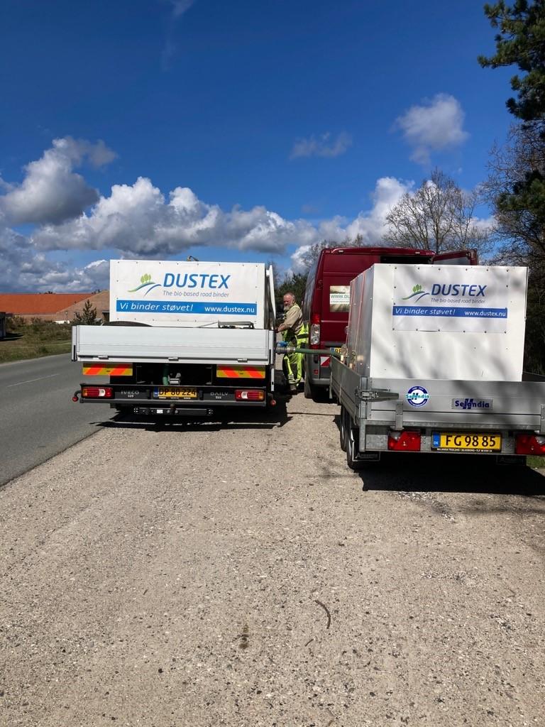 Støvbinding arbejde reference 61